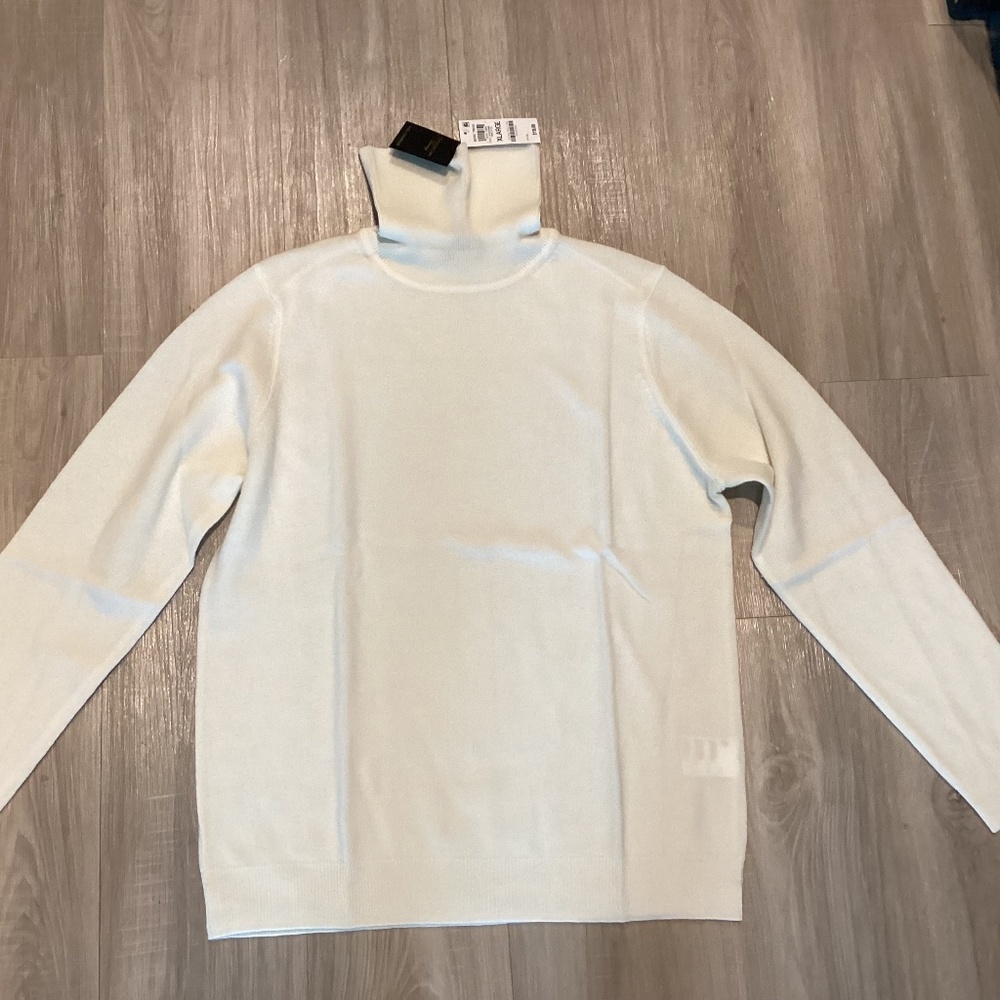 Charter Club Women's 100% Cashmere Turtleneck Sweater, size XL